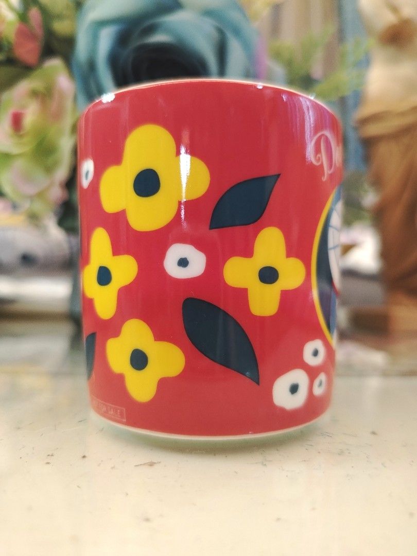 Doraemon × Suntory Red Floral Teacup Mug (Category: Coffee & Tea Tableware) located in San Fernando. Submitted by jpmarketplace2023 (Listing ID 1397332818, Image 3). Description: 💚 All items are authentic from Japan. 💛 MOP: GCash (❌️ GCash Protect) 🩵 MOD: LBC only (❌️ S. Checkout, COD, COP) 💙 Meet-up: Vista Mall, San Fernando, Pampanga 💜 All items are on-hand. 🧡 First to pay gets the item first. ❤️ Breakable items are packed with care and c