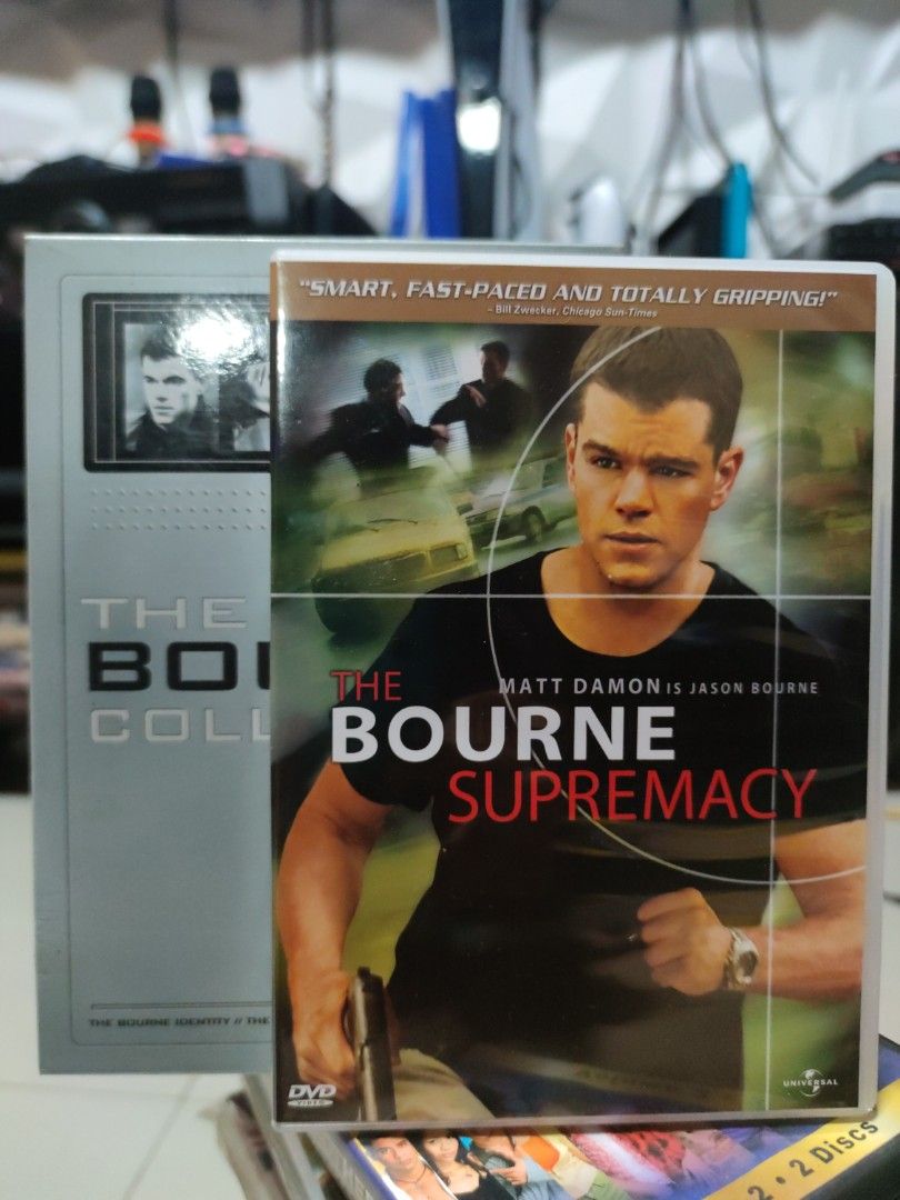 Dvd: Jason Bourne Collection set (original) (Category: CDs & DVDs) located in Quezon City. Submitted by gwift (Listing ID 1397239379, Image 3). Description: Jason Bourne Collection- Matt Damon -original dvd - can be picked up at project 7, Q.C., near Sm north edsa get a 10% discount for a single purchase of 1k and up.