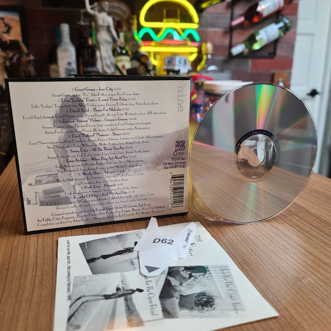 Jazz For The Open Road [CD, Compilation, 1998 32 Jazz] Pre-owned ...