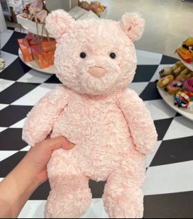 Leola bear large pink くま ぬいぐるみ LEOLA BEAR PLUSH TOY