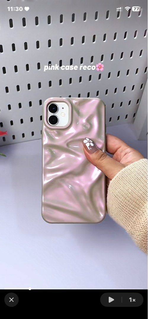 Laser pink case for iPhone 11 (Category: Cases & Sleeves) located in Quezon City. Submitted by aacollectionph (Listing ID 1386469967, Image 1). Description: Duplicate order .