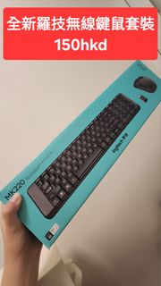 Logitech MK220 Wireless Keyboard and Mouse Combo64077526374146110