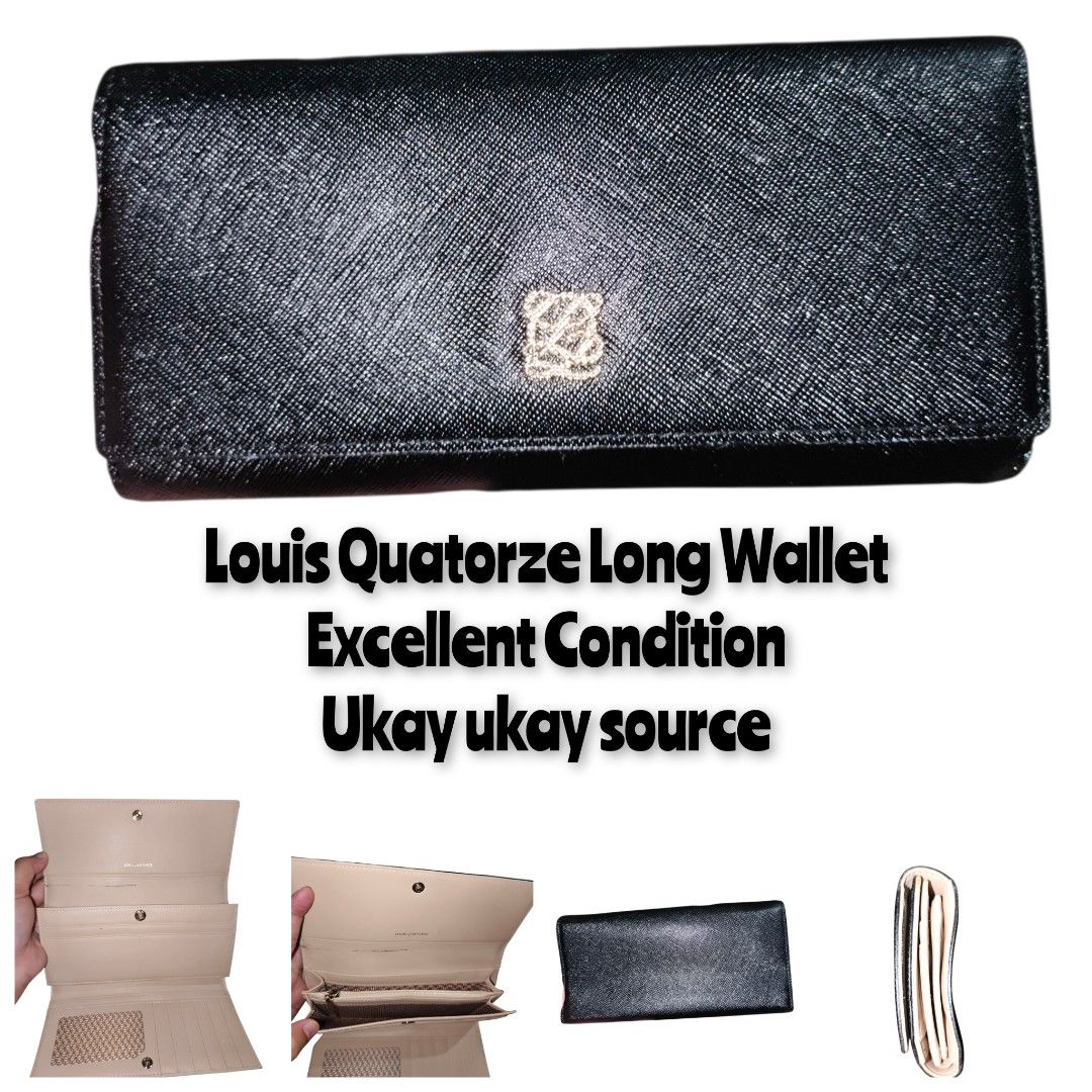 Louis Quatorze LQ Long wallet (Category: Wallets & Card holders) located in Mainit. Submitted by cherpaulassortedshop (Listing ID 1397356494, Image 1). Description: Like new condition Ukay ukay source.