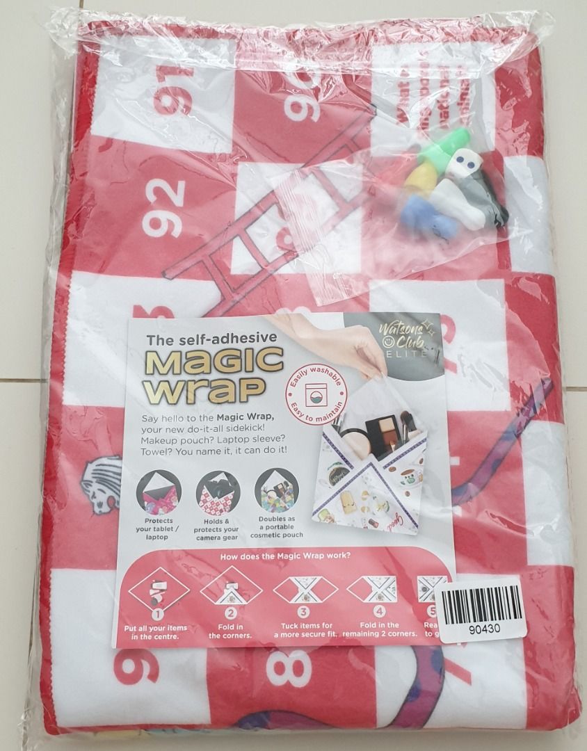 Magic Wrap (Category: Other Stationery & Craft) located in Singapore. Submitted by kaneshiro20 (Listing ID 1397289385, Image 1). Description: Protects your tablet/ laptop Holds & protects your camera gear Double as a portable cosmetric pouch.
