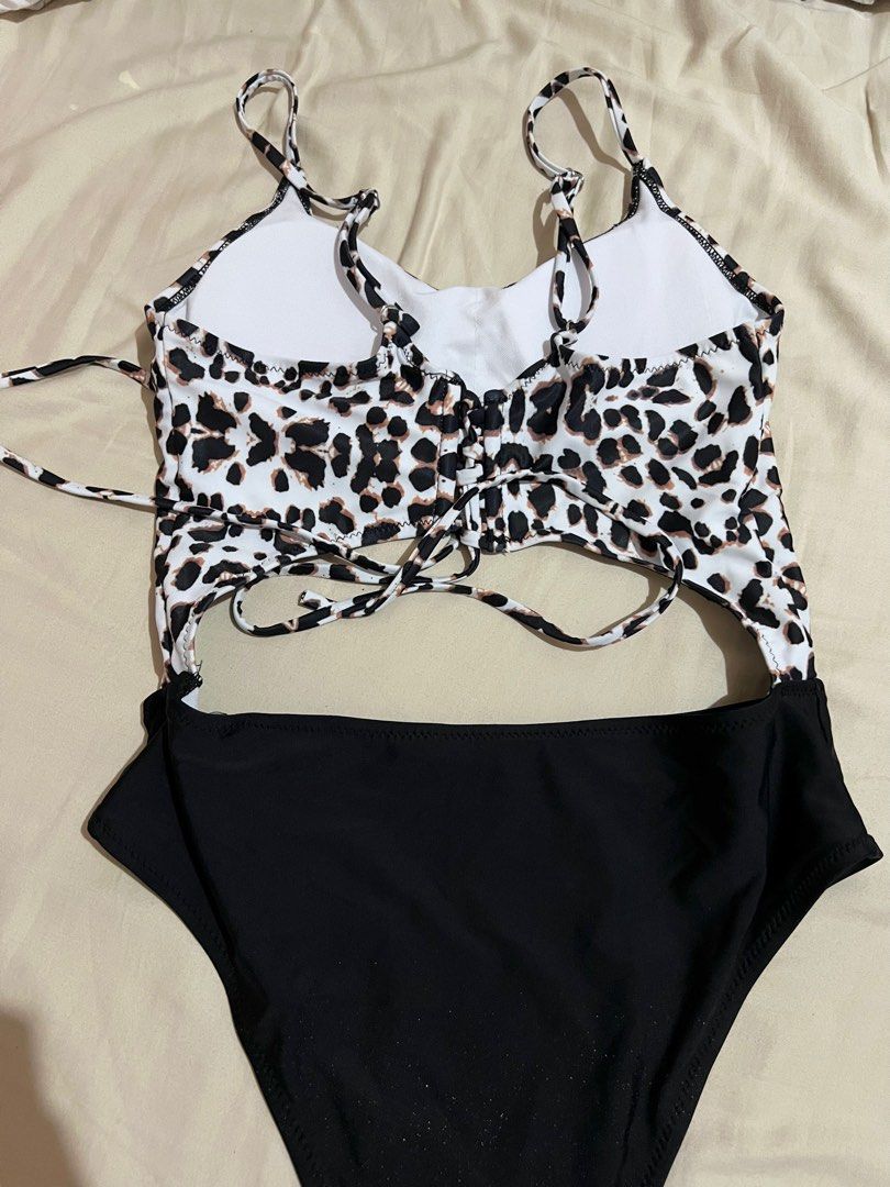 Meyeeka Cut out Front Cheeky Cut one piece (Category: Bikinis & Swimsuits) located in Nueva Valencia. Submitted by lululeimon (Listing ID 1397385931, Image 3). Description: Has white spots on bottom .