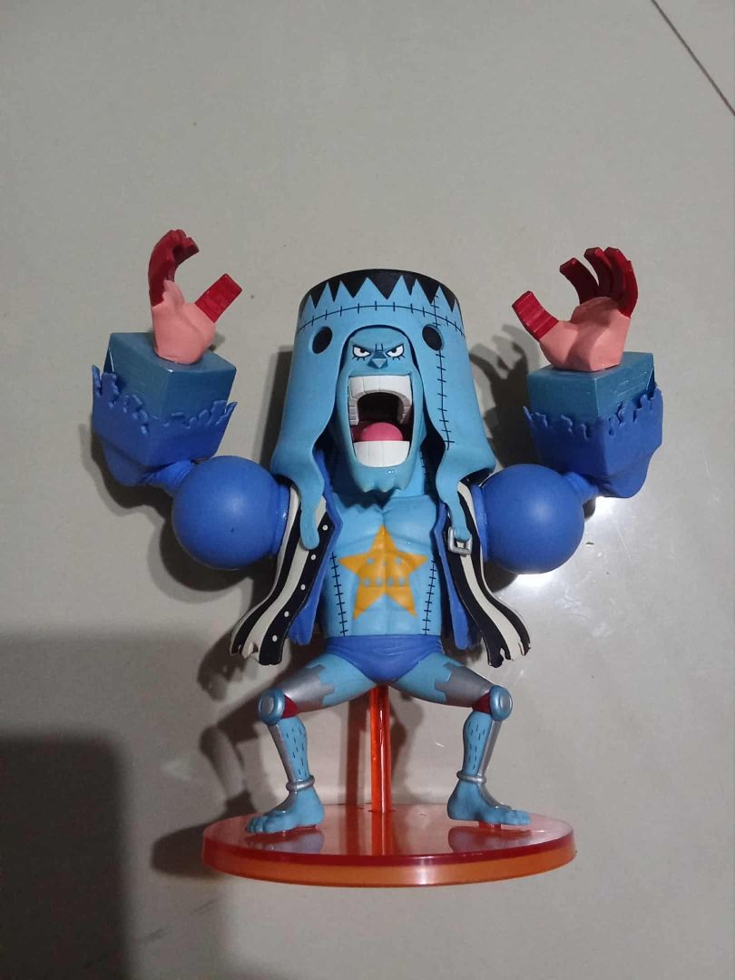 One Piece Frankie Mega World WCF Banpresto Php950 (Category: Figurines & Statues) located in Taytay. Submitted by houseofcut11763 (Listing ID 1397299676, Image 2). Description: One Piece Frankie Mega World WCF Banpresto Php950.