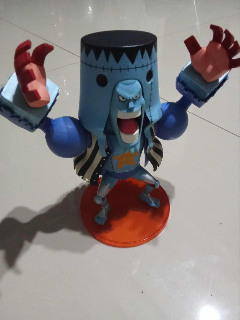 One Piece Frankie Mega World WCF Banpresto Php950 (Category: Figurines & Statues) located in Taytay. Submitted by fastdragon-e045 (Listing ID 1397299897, Image 1). Description: One Piece Frankie Mega World WCF Banpresto Php950.