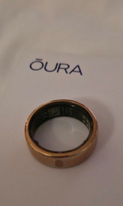 Oura Gen3 Rose Gold Size 12 (Category: Wearables & Smart Watches) located in Manila. Submitted by arv67 (Listing ID 1389981720, Image 1). Description: Oura Gen3 Rose Gold Size 12 Barely Used RFS: Not Using It.