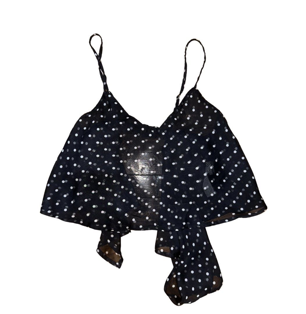 Polkadot tank top (Category: Sleeveless) located in Davao. Submitted by bubbytea.closet (Listing ID 1397392288, Image 1). Description: .