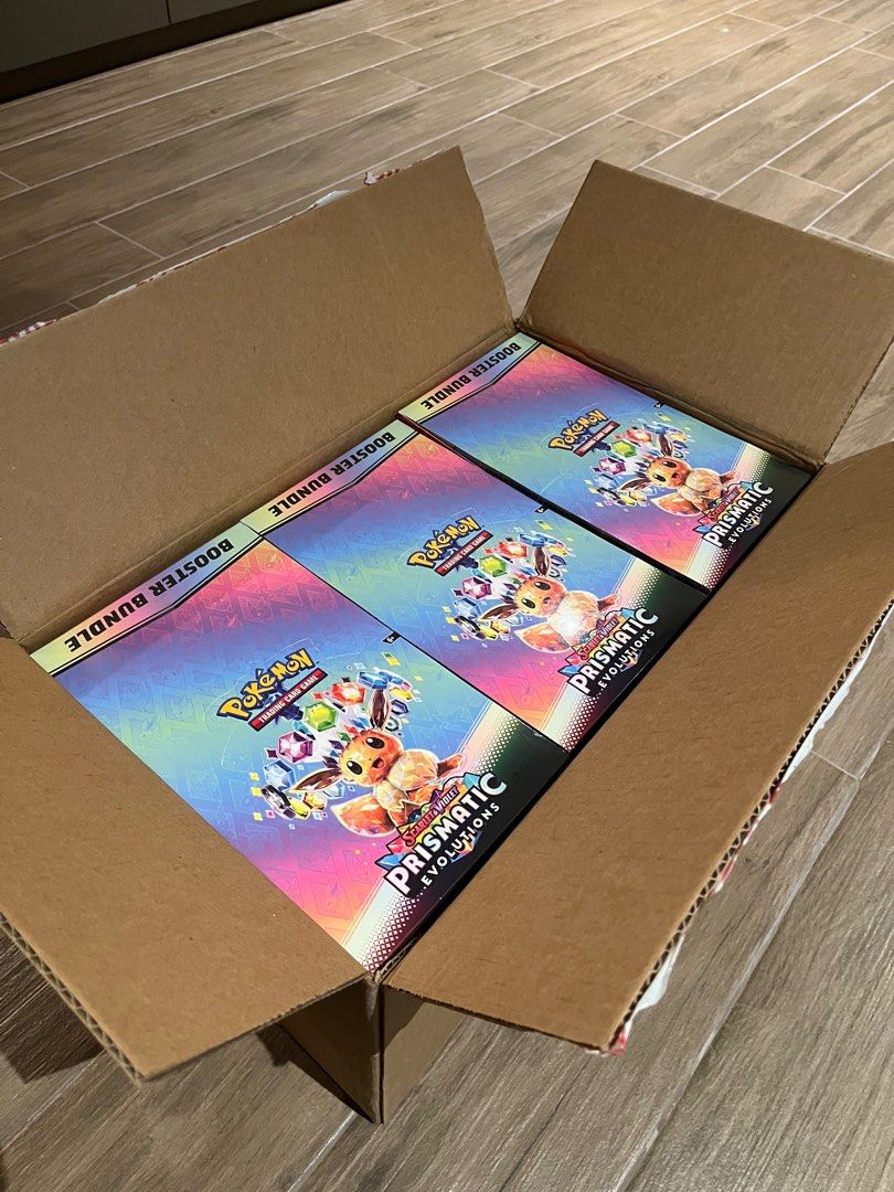 prismatic evolution booster display box Amazon.com: Pokemon TCG Scarlet & Violet 8.5 Prismatic Evolutions Surprise  Box : Toys & Games main image 0