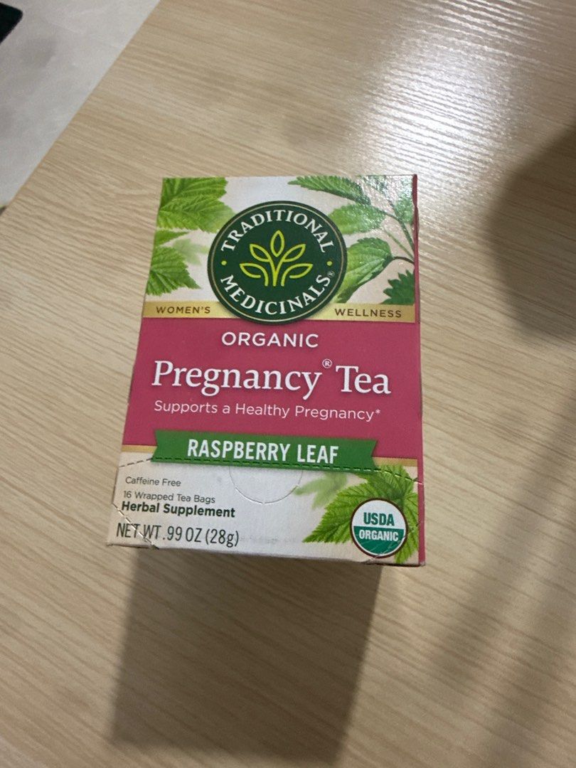 Raspberry Leaf Tea (Category: Health Food, Drinks & Tonics) located in Singapore. Submitted by potatonugget22 (Listing ID 1397359246, Image 1). Description: Blessing another mummy! Bought too much during pregnancy 😂.