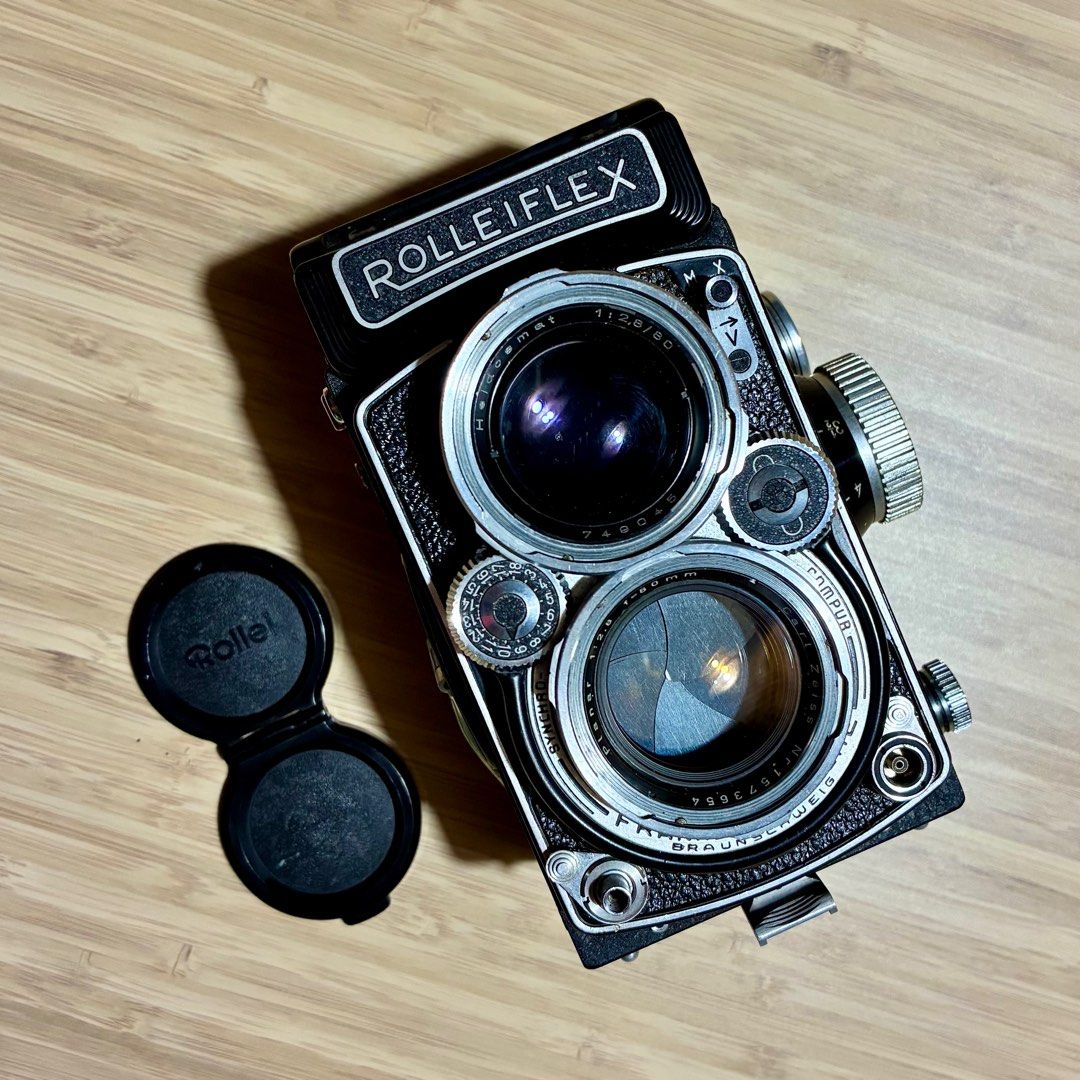 Rolleiflex 2.8D Planar (Category: Cameras) located in San Juan City. Submitted by natagain (Listing ID 1397401552, Image 1). Description: Rollei Rolleiflex 2.8D Planar Twin Lens Reflex Camera - shutter works at all speeds - taking lens is in good condition with intact coating - bright screen installed with diagonal split screen - minor signs of use but nothing ugly (e.g paint loss) - comes with oem lens cap.