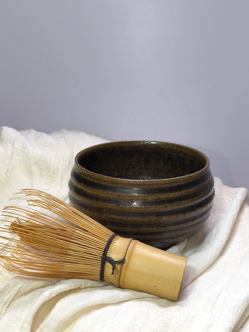 Rustic Chawan bowl (Category: Other Kitchenware & Tableware) located in Pangil. Submitted by kopee_matcha (Listing ID 1397277409, Image 1). Description: Chawan (chasen not included) Size bowl : D 4" x H 3.1" Price : 320 Mine /M Courier: J&T Mop: Gcash/Maribank /Bdo (Not included in 10:10 sale) #chawan #matchabowl #matcha #teaset #japansurplusphilippines #japansurplus #teapot #tableware #coffeelover.