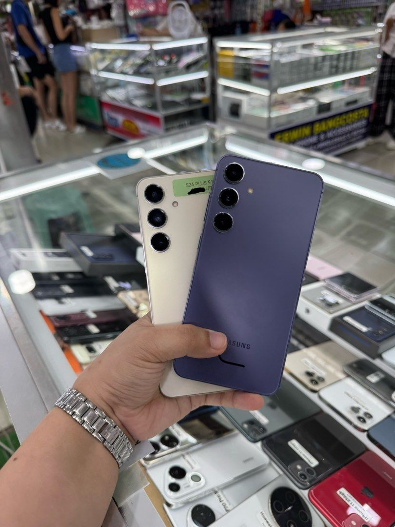 Samsung S24+ 512gb FU NTC (Category: Samsung) located in San Juan City. Submitted by keannagadgetph (Listing ID 1397387409, Image 1). Description: Available Units for today's POST! Samsung S24 Plus / 512gb / FU - good condition - 96% Makinis - good battery - no issue / repair - Any colors available ~ Accepting SWAP / TRADE IN / INSTALLMENT / BINTA UNIT ~ CASH ON DELIVERY METRO MANILA / LBC PAYMENT FIRST ~ Store location GREENHILLS 2ndfloor Vmall 