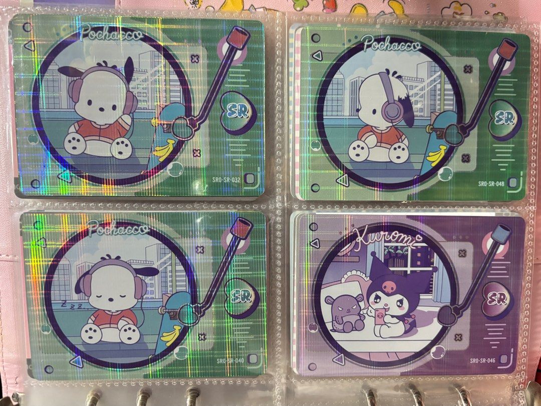 Sanrio Official Trading Cards (Category: Raw Singles) located in Manila. Submitted by yna_2001 (Listing ID 1377268079, Image 3). Description: R - 15 CR - 20 SR - 25 .