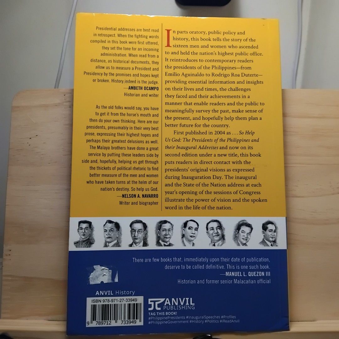 Stewards of the Nation by Malaya (Category: Storybooks) located in Pasig City. Submitted by berto36 (Listing ID 1397279973, Image 2). Description: - Title: Stewards of the Nation by J. Eduardo Malaya and Jonathan E. Malaya - Focuses on Philippine presidents and their visions. - Features a cover design with the Philippine flag. - Condition: Good - Ideal for history enthusiasts and those interested in Philippine politics..