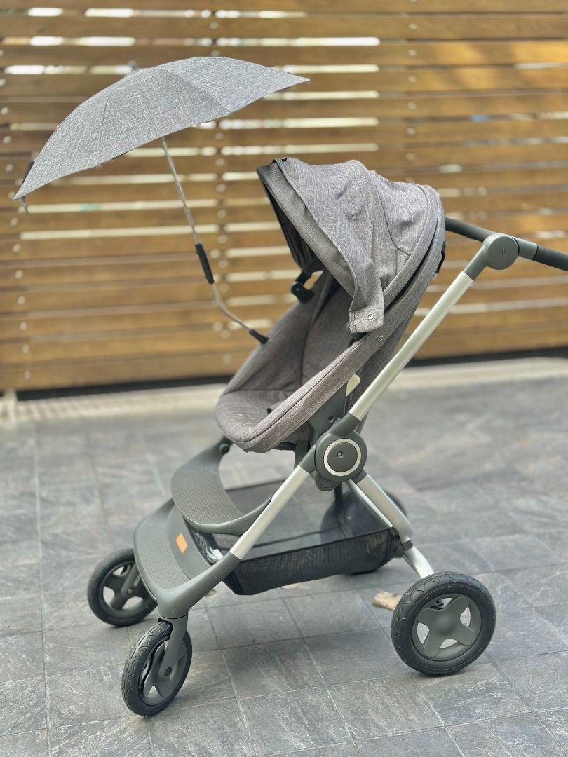 Stokke SCOOT Stroller with Umbrella (barely used) (Category: Strollers) located in Bacolod City. Submitted by larahg (Listing ID 1397407368, Image 1). Description: Stokke a Norwegian company made Scoot, lightweight compact luxury strollers on the market with a built in reversible seating option. -Clean Nordic design, sleek feel -45 pound weight limit for the child -There is a 3 position recline in the V2 -Reversible seat -Large-enough canopy -Adj