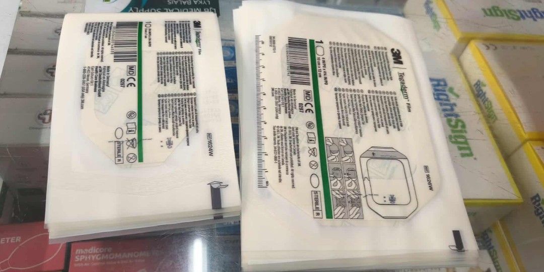 Tegaderm film, (2x2, 4x4, 4x10) (Category: Medical Supplies & Tools) located in Manila. Submitted by atarah1225 (Listing ID 1397403592, Image 2). Description: .