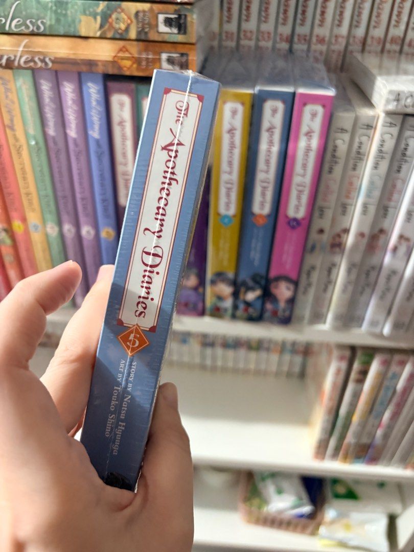 The Apothecary Diaries Volume 5 (Category: Storybooks) located in Mandaluyong City. Submitted by betchaysclutter (Listing ID 1397254849, Image 1). Description: Duplicate copy Brand new.