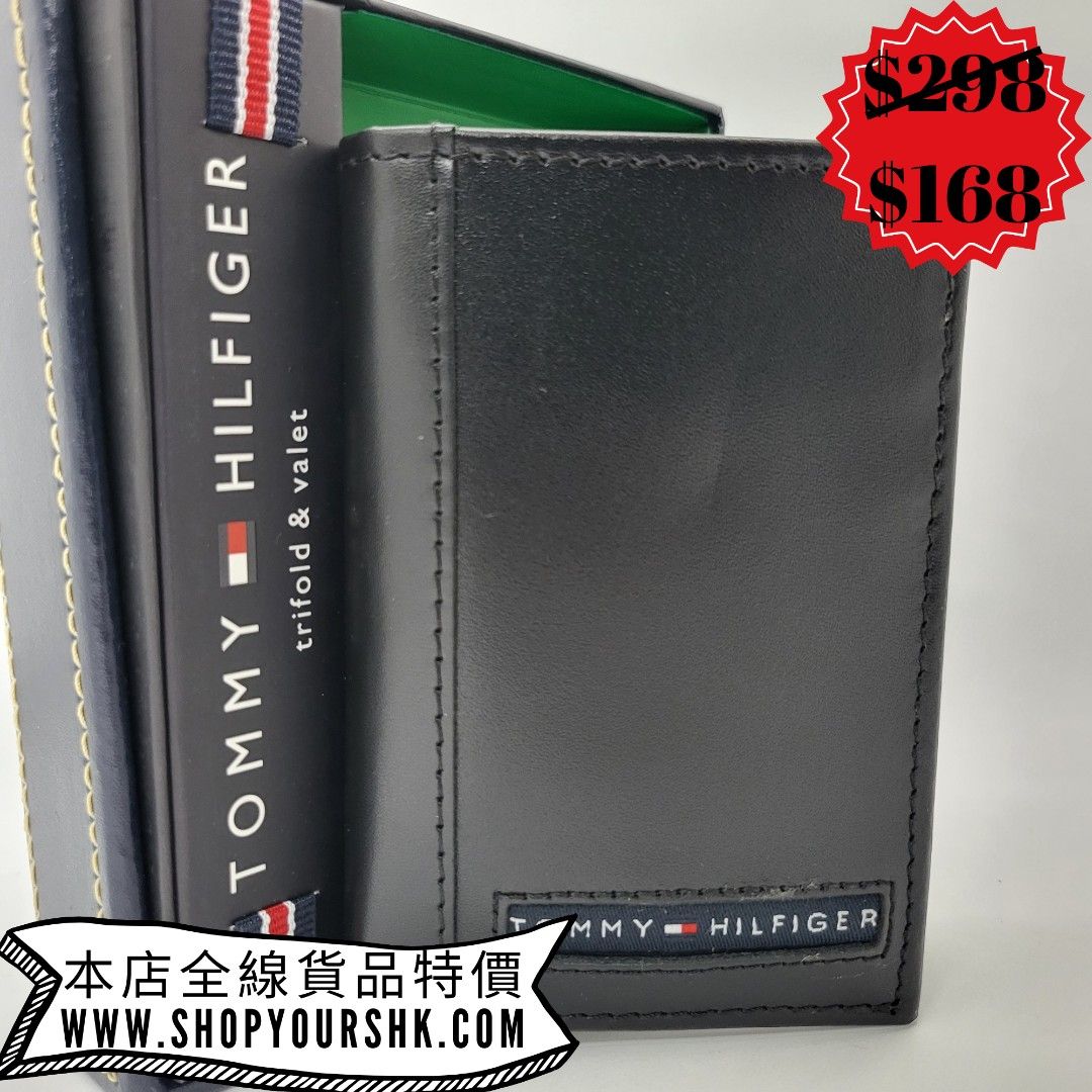 Tommy Hilfiger Men's Leather Wallet 男裝真皮銀包 附送禮盒 *多色可訂* 全新現貨正品 生日禮物 男朋友禮物 （分類：銀包、卡片套）位於 Hong Kong。 由 shopyourshk 提交（商品編號 1193558397，圖片 1）。簡介： ‧品牌: Tommy Hilfiger ‧Color: Black 黑色 ‧100% Leather ‧9個卡片位，1個證件位，1個收據位，2個紙幣位 ‧尺寸: 3.25 Inches x 4.15 Inches - - ▶️▶️更方便瀏覽產品，支持線上付款即上: https://shopyourshk.com/products/%E7%8F%BE%E8%B2%A8-tommy-hilfiger-%E7%94%B7%E8%A3%9D%E7%9C%9F%E7%9A%AE%E9%8A%80%E5%8C%85-%E9%99%84%E9%80%81%E7%A6%AE%E7%9B%92-3 - - ~~~如非列明，所有貨