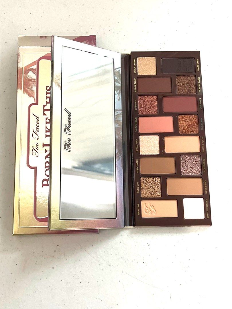 TOO FACED BORN LIKE THIS SUNSET STRIPE EYESHADOW (Category: Makeup) located in San Juan City. Submitted by cashfrancefashioncosmetics_ph (Listing ID 1397296767, Image 3). Description: TOO FACED BORN LIKE THIS SUNSET STRIPE EYESHADOW SHADES IS POSTED.