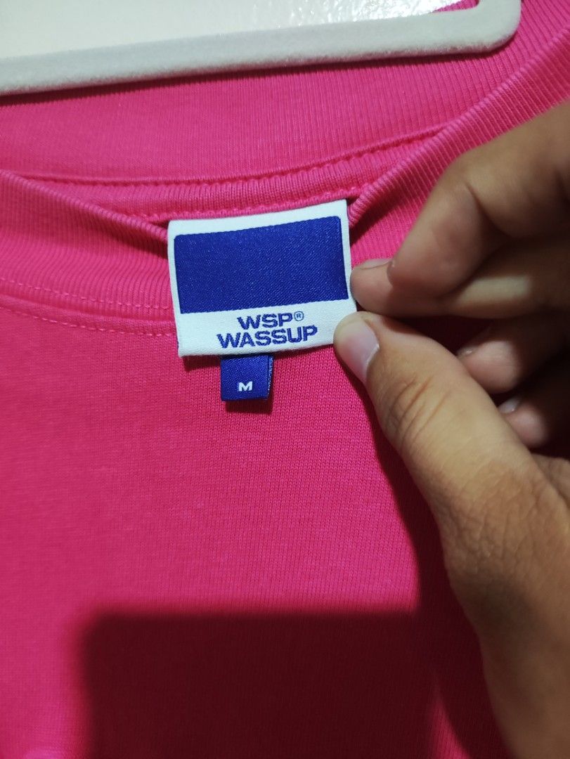 WASSUP PULLOVER (Category: Activewear) located in Romblon. Submitted by teppthrift. (Listing ID 1397325571, Image 3). Description: WASSUP PULLOVER PINK MEDIUM ON TAG NO ISSUE 9.8/10 CONDI.