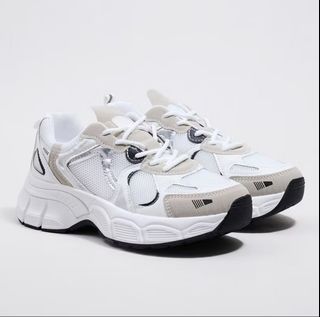 Suntec City Onitsuka Tiger Designer White Sneakers With 'H' Detail