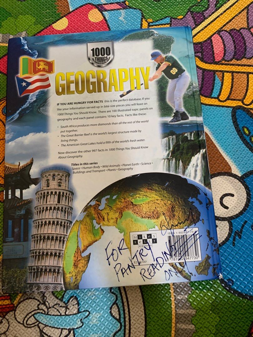 1000 Things You Should Know About Geography Book, Hobbies & Toys, Books ...