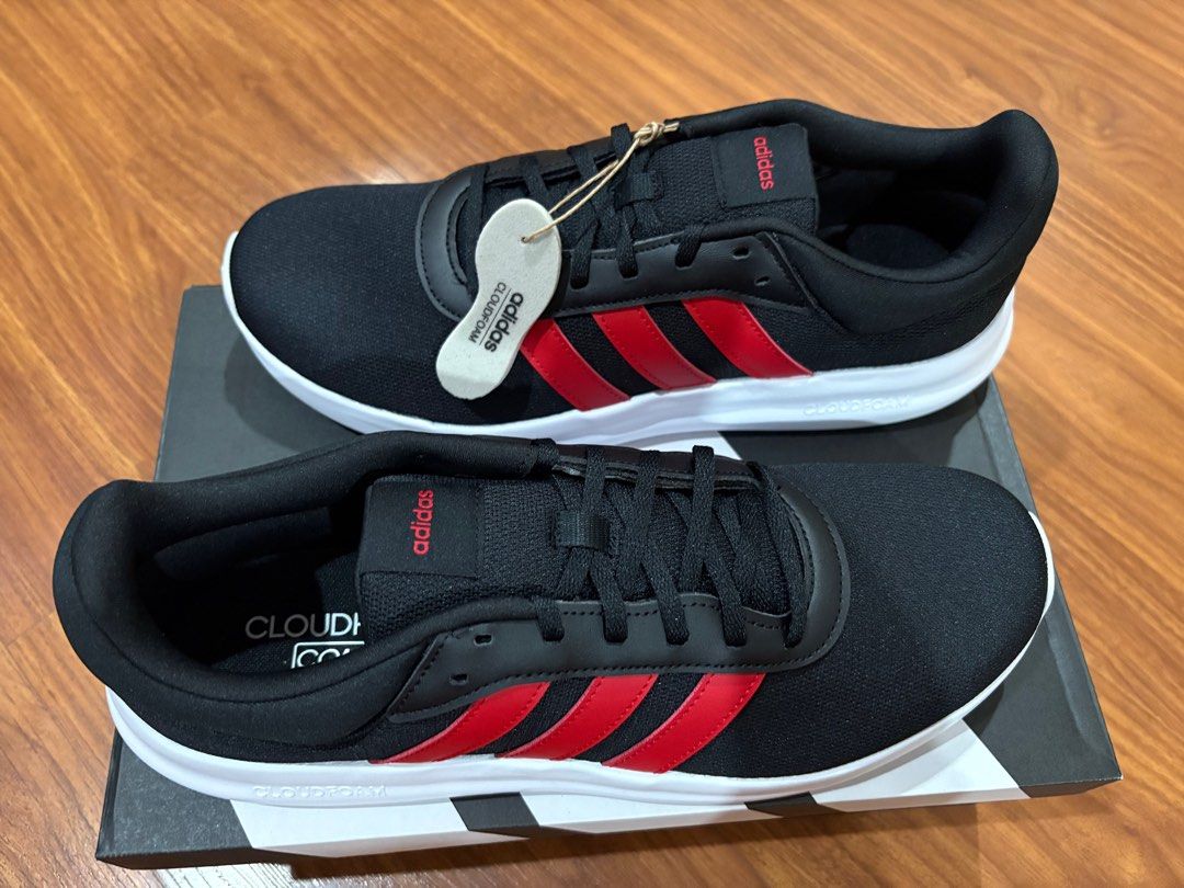 Adidas Lite Racer 4.0 - Black/Red (Category: Sneakers) located in Manila. Submitted by dig76 (Listing ID 1401584819, Image 2). Description: .