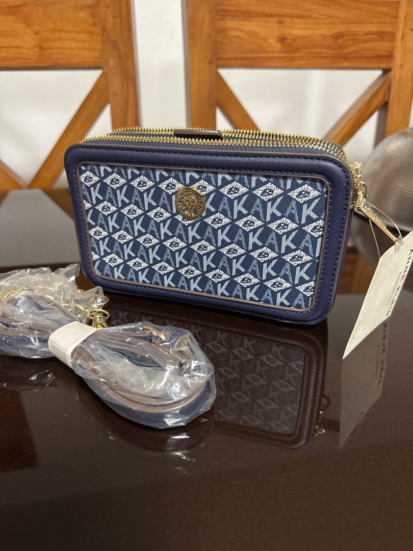 Anne Klein Double Zip Crossbody Bag Camera bag (Category: Cross-body Bags) located in Kawit. Submitted by akdadigital (Listing ID 1401554460, Image 3). Description: Anne Klein Sling Bag Camera Bag brand new 2 zip mpo with unnoticeable flaw .