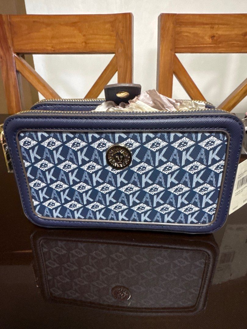 Anne Klein Double Zip Crossbody Bag Camera bag (Category: Cross-body Bags) located in Kawit. Submitted by akdadigital (Listing ID 1401554460, Image 1). Description: Anne Klein Sling Bag Camera Bag brand new 2 zip mpo with unnoticeable flaw .