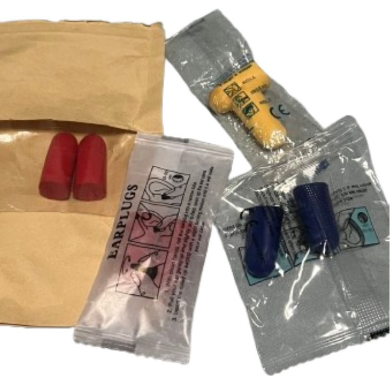 Assorted Earplugs (Category: Earphones) located in Manila. Submitted by mixmicamix (Listing ID 1401703038, Image 1). Description: 🛫 AIRPLUGS 🔥 - Variety of earplugs: red, blue, and yellow (T-shaped). - Individually packaged for hygiene and convenience. - Includes instructions for use. - Ideal for noise reduction and hearing protection. Protect your ears while traveling, studying, or sleeping! 😴 Hindi lang isa — apat na piraso sa presyong isa l
