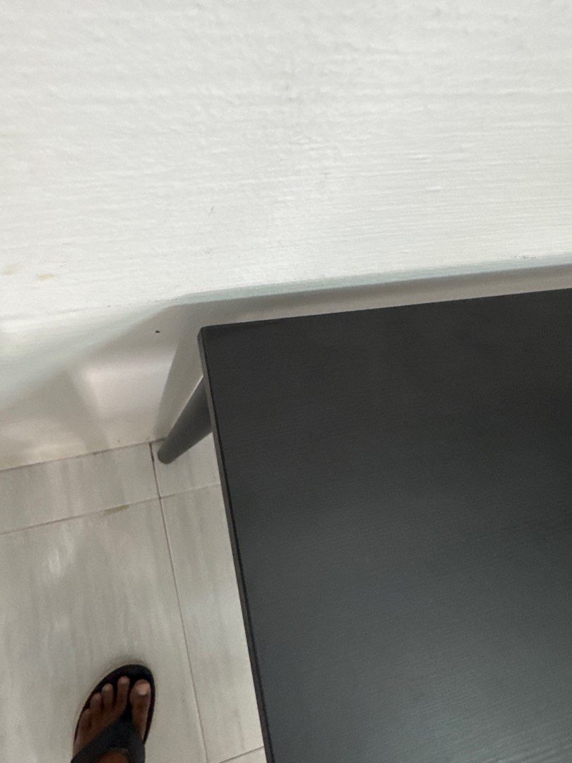 Black Study Table (Category: Tables & Sets) located in Singapore. Submitted by Kapoor (Listing ID 1401602623, Image 3). Description: Length : 110cm Depth: 67cm Height: 75cm.