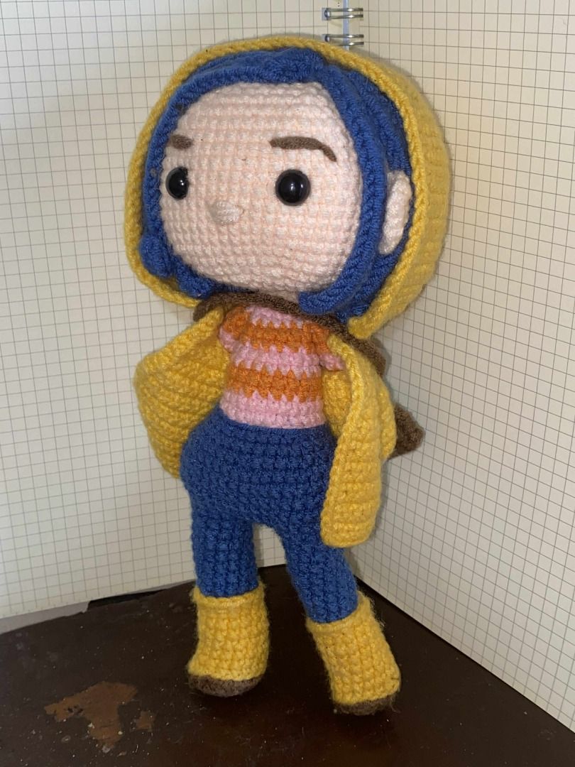 Crochet Stitched CORALINE JONES (Category: Handmade Craft) located in Paranaque City. Submitted by austintobs (Listing ID 1401683180, Image 3). Description: Crochet Stitched CORALINE JONES.
