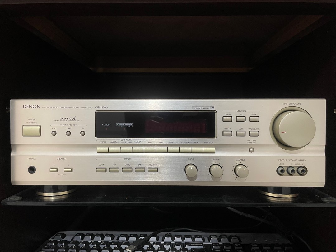 Denon AVR-1200G Precision Audio Component/AV Surround Receiver, Audio ...