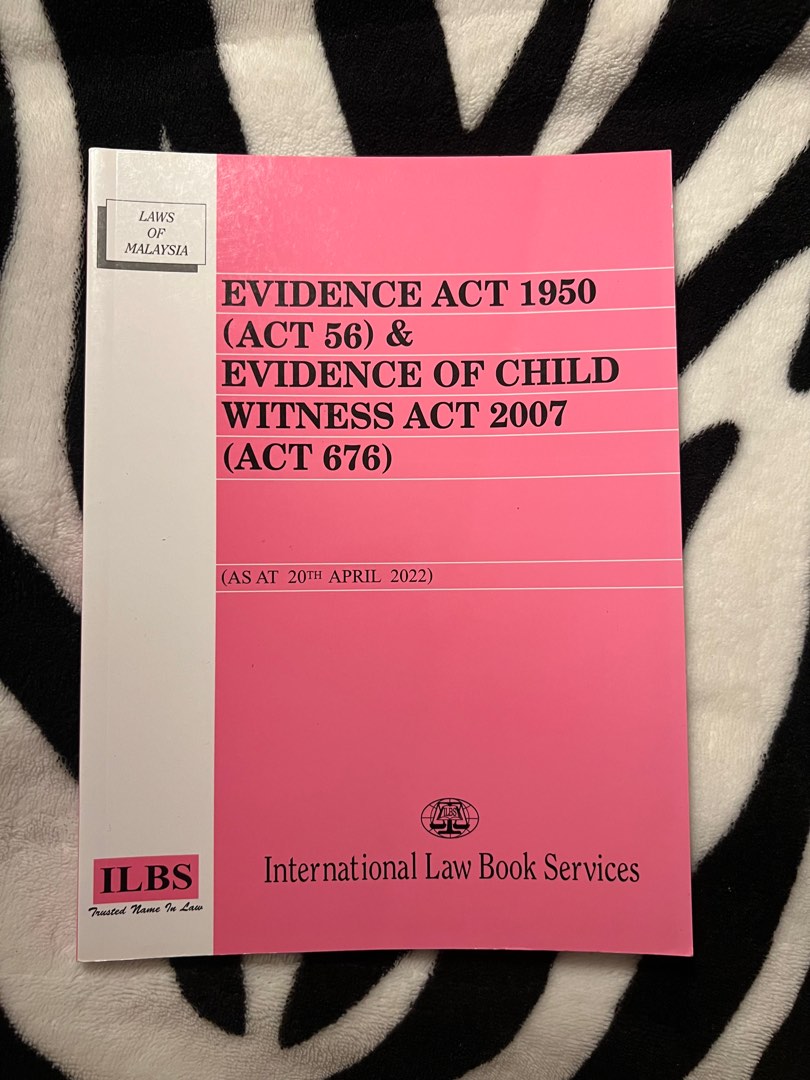 Evidence Act 1950, Hobbies & Toys, Books & Magazines, Textbooks on ...