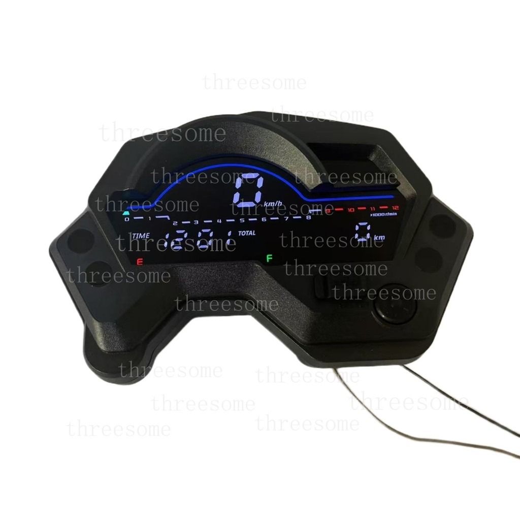 Fully Digital Motorcycle Meter Speedometer LED Display For Yamaha FZ16 ...