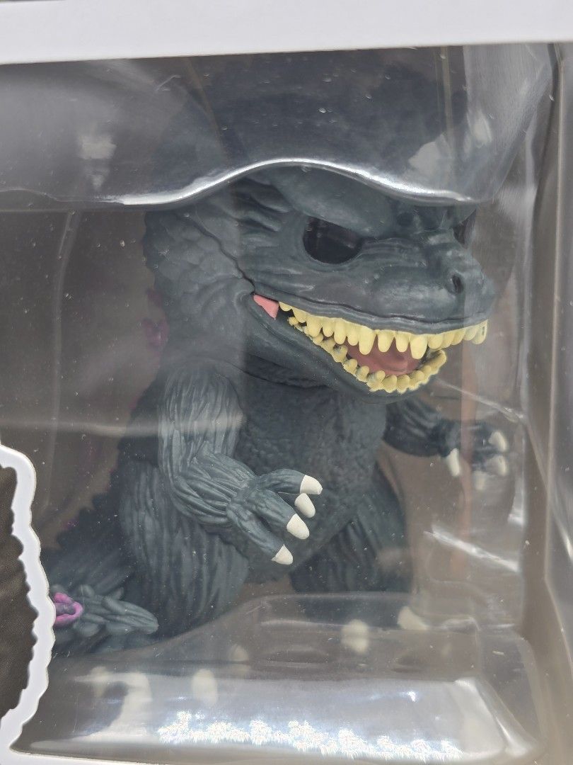 Funko Pop - Godzilla (1999) (Category: Designer & Blind Box Toys) located in Quezon City. Submitted by justindahan (Listing ID 1401538976, Image 2). Description: Funko Pop 1664 Godzilla (1999) *Located at Congressional Ave QC, near Global Gas Station. *Additional photos can be provided but kindly refer to the photos in the post as well. *comes with used protector. *Shipping is buyer's expense. *MoP: GCash, Maya, BPI, BDO *crossposted..