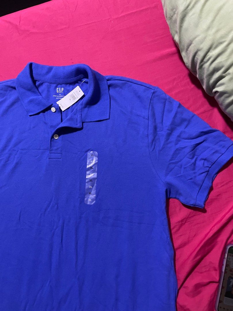 Gap Polo Shirt Dark Blue XL (Category: Tshirts & Polo Shirts ) located in Taguig. Submitted by beenanaa (Listing ID 1401695973, Image 2). Description: -no issues -brand new -bought last Aug 2025 rfs: wrong size.