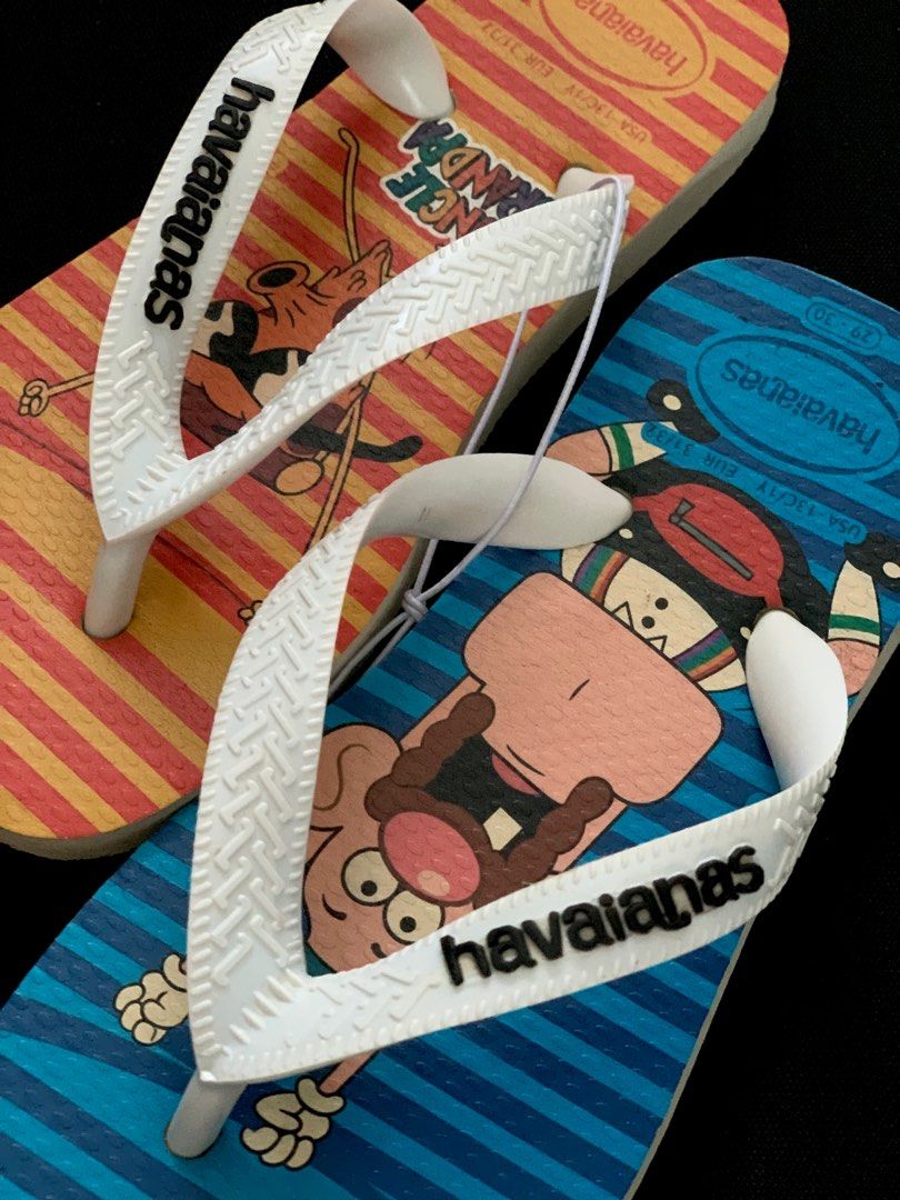 Havaianas Uncle Grandpa Flip Flops - Size 29-30 (1226) (Category: Babies & Kids Fashion) located in Singapore. Submitted by eiger_lisa (Listing ID 1401566642, Image 2). Description: .