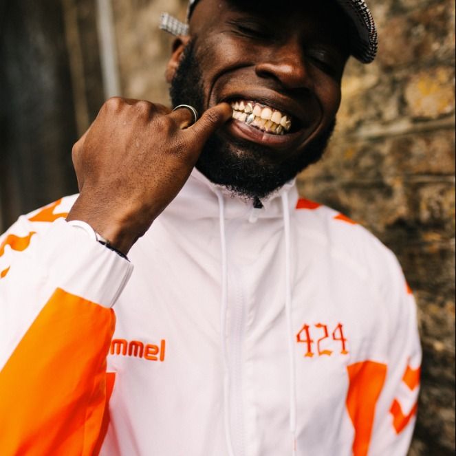 HUMMEL Hive x 424 on Fairfax – White Track Jacket - Rare Find, Men's ...