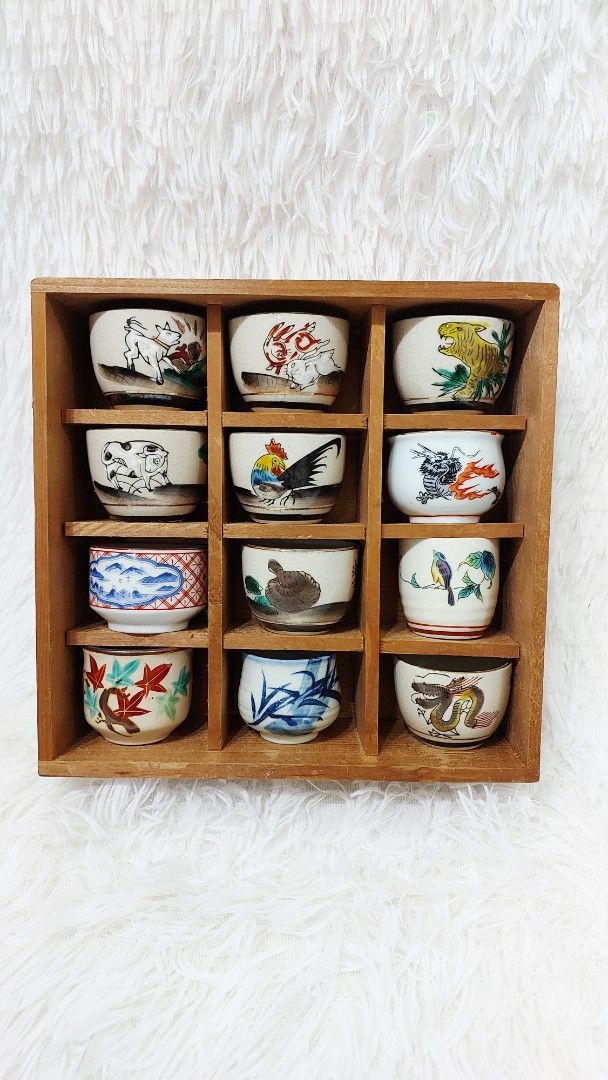 Japanese Hand-Painted Teacup Collection (Category: Coffee & Tea Tableware) located in Binan City. Submitted by sakuratreasuresph (Listing ID 1401593452, Image 3). Description: ✨ Elevate Your Tea Ritual with Authentic Japanese Craftsmanship ✨ Indulge in the beauty of this exquisite collection of hand-painted Japanese yunomi (tea cups), each showcasing timeless artistry and cultural elegance. From mythical dragons and majestic roosters to serene la
