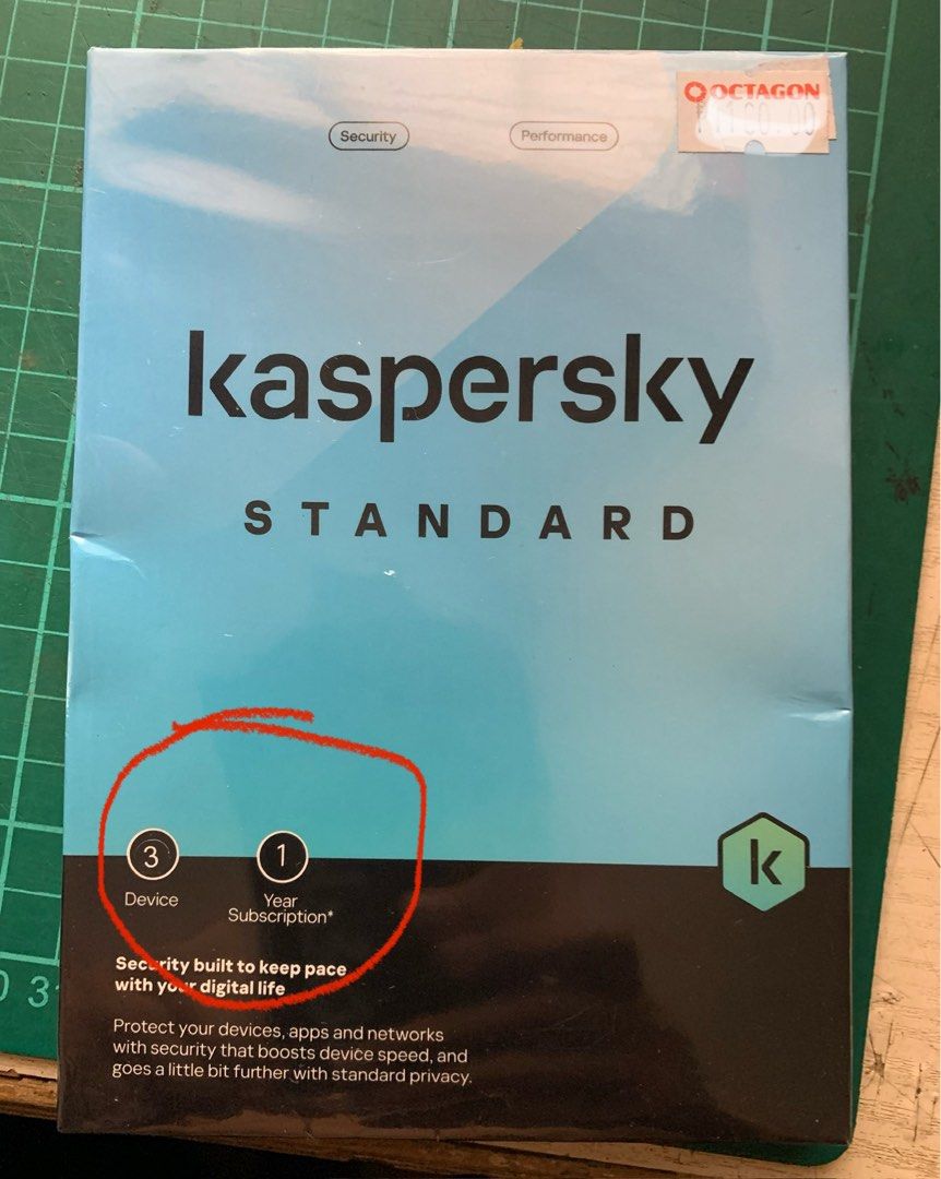 Kaspersky Standard 1 Device 1 Year Subscription (Category: Software) located in Muntinlupa City. Submitted by arisofcalico (Listing ID 1401650402, Image 1). Description: KASPERSKY STANDARD 2025 Antivirus Software Selling only for P500 Bought this software for three (3) PCs/devices. Used 2 for my laptops. I have 1 more available for 1 more PC or device Selling at lower price. P500 With original packaging and Validation Key & instruction sheet Curr