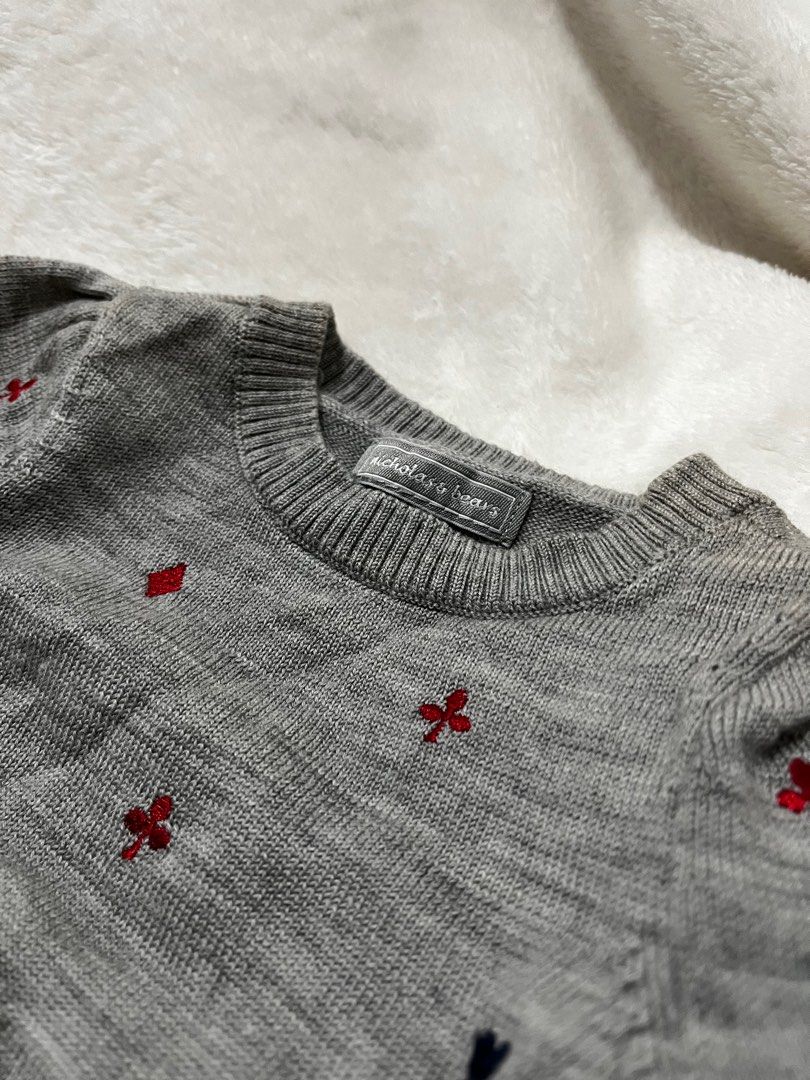 Knitted blouse for baby (Nicholas & Bears) (Category: Babies & Kids Fashion) located in Marikina City. Submitted by smause (Listing ID 1401688311, Image 2). Description: Size: 12M Naka burda ang designs. Ang pretty! Locations: Marikina City.