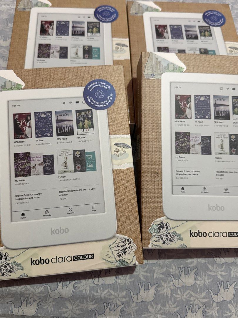 Kobo Clara Color - White (Category: E-Readers) located in Quezon City. Submitted by sammy.stash (Listing ID 1401656691, Image 1). Description: .