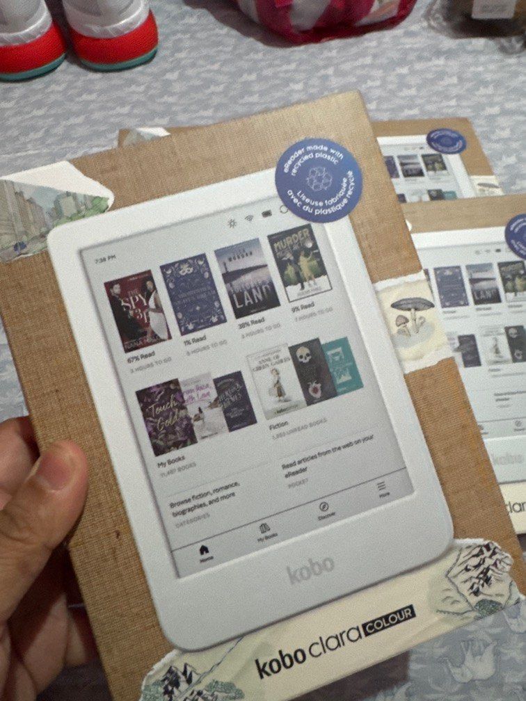 Kobo Clara Color - White (Category: E-Readers) located in Quezon City. Submitted by sammy.stash (Listing ID 1401656691, Image 3). Description: .