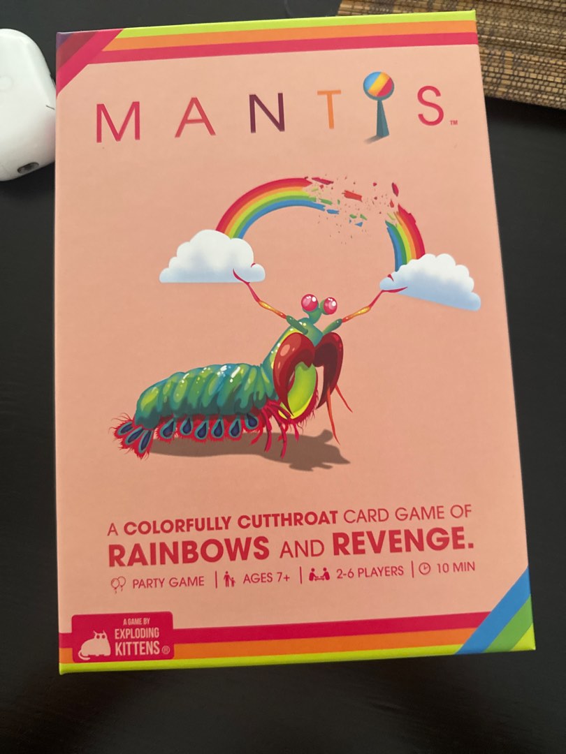 Mantis Card Game by Exploding Kittens, Hobbies & Toys, Toys & Games on ...