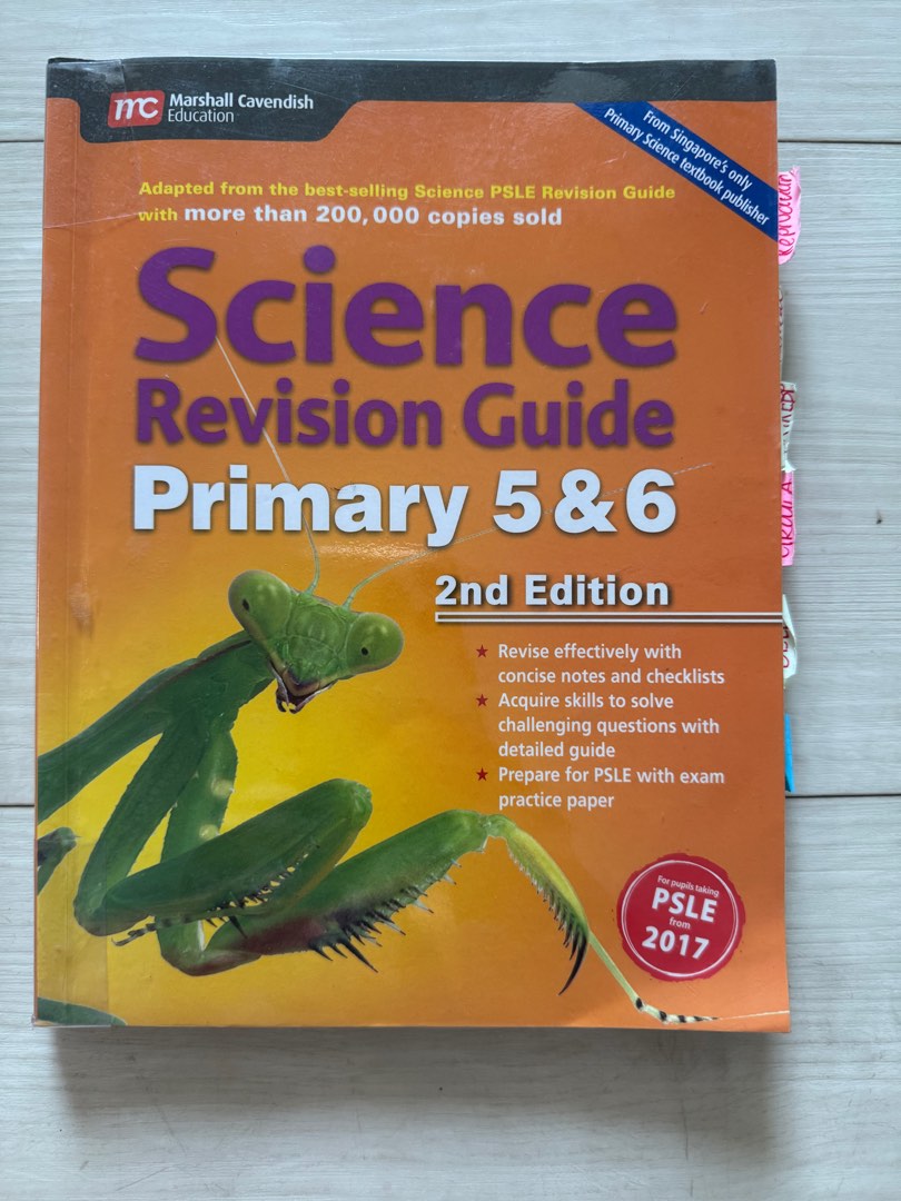 Science Rev Marshall Cavendish Science Revision Guide Primary 5 & 6, Hobbies & Toys ...