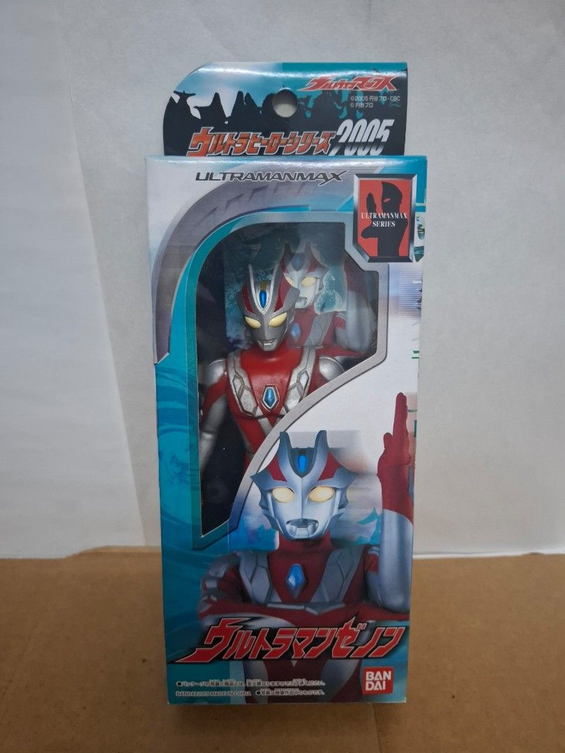 Max Ultraman UHS Zenon Xenon Vinyl Bandai Figure (Category: Toy Figures) located in Singapore. Submitted by kittyleekityin (Listing ID 209110342, Image 2). Description: Authentic Brand New in Box 17cm Height.