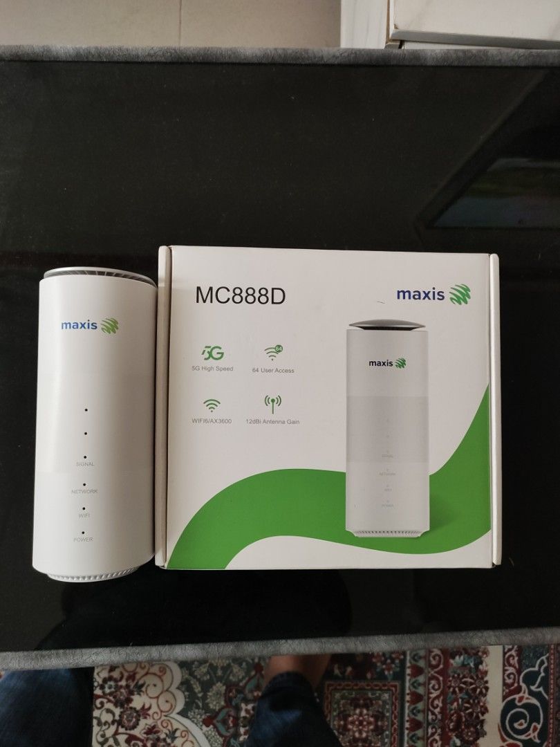 Maxis MC888D 5G Router, Computers & Tech, Parts & Accessories ...
